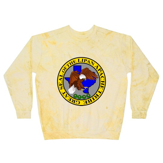 Discover Lipan Apache Tribe's Great Seal Womens Dark T Blast Sweatshirts