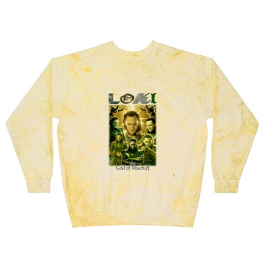 Discover Loki movie film God of Mischief 2021 Blast Sweatshirts, Loki Blast Sweatshirts