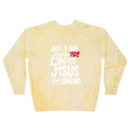 Discover Jesus Funny Singing Blast Sweatshirts