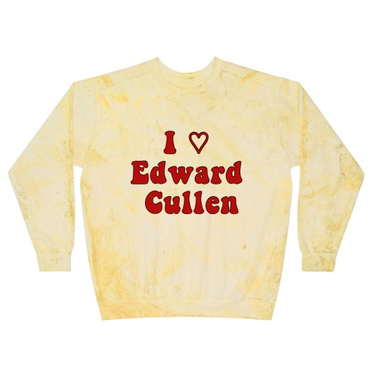 Discover I Love Edward Cullen - Twilight - Blast Sweatshirts