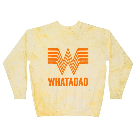 Discover Whatadad Funny Whataburger Lover Texas Gift | Active Blast Sweatshirts