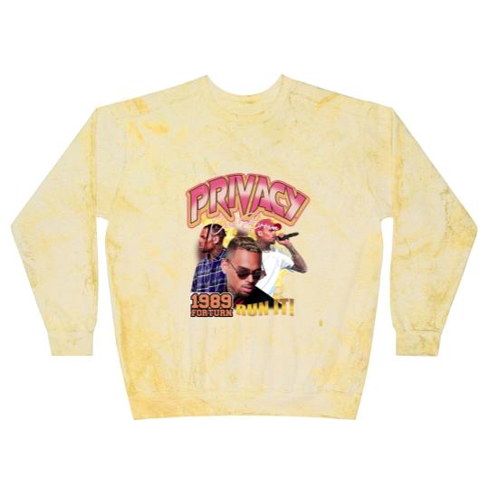 Discover Vintage Privacy Chris Brown Blast Sweatshirts, Chris Brown Hip Hop Tour 2022 Blast Sweatshirts