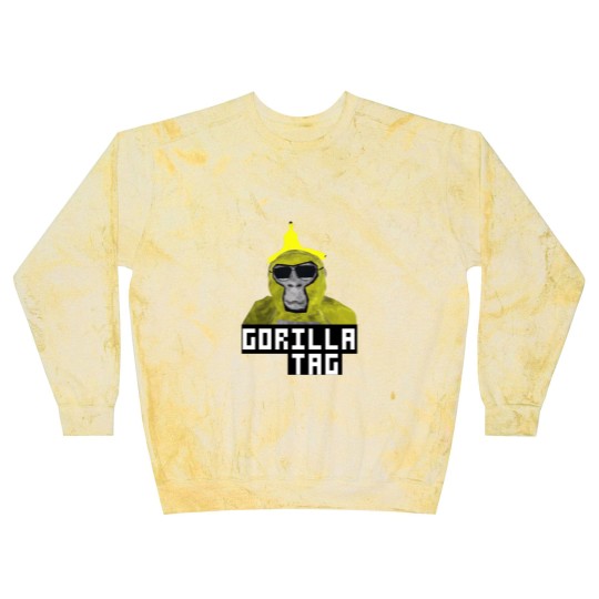 Discover Gorilla Tag Monkey Banana Peel Gorilla Monke Gorilla Tag PFP Maker png Blast Sweatshirts