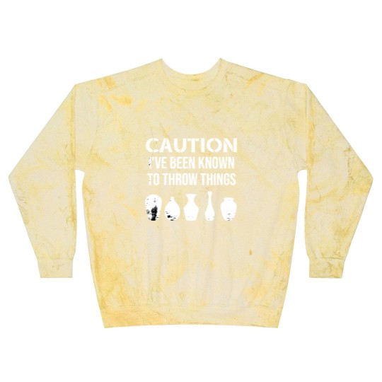 Discover Pottery Clay Ceramic Artist Ceramics Vintage Funny Pottery Blast Sweatshirts
