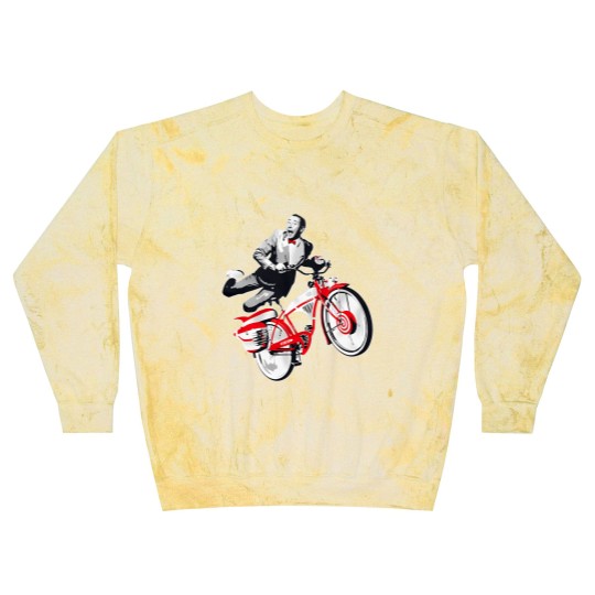 Discover Pee Wee Herman's Big Adventure Bike Blast Sweatshirts, Pee-Wee Herman Bike Blast Sweatshirts, Rip Paul Reubens Blast Sweatshirts