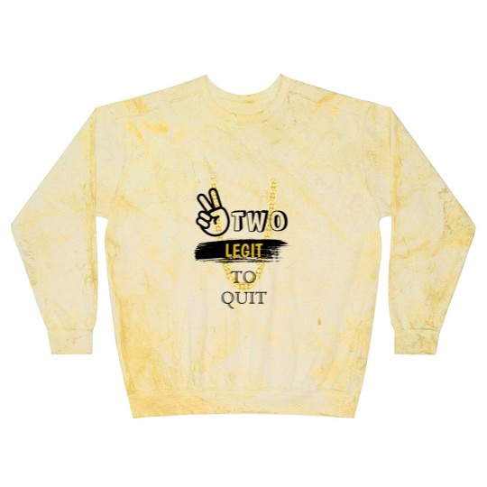 Discover TWO LEGIT TO QUIT 2nd Birthday MOM Blast Sweatshirts