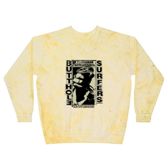 Discover Butthol Surfers Vintage 90s Black Unisex Blast Sweatshirts, Cotton Soft Blast Sweatshirts,