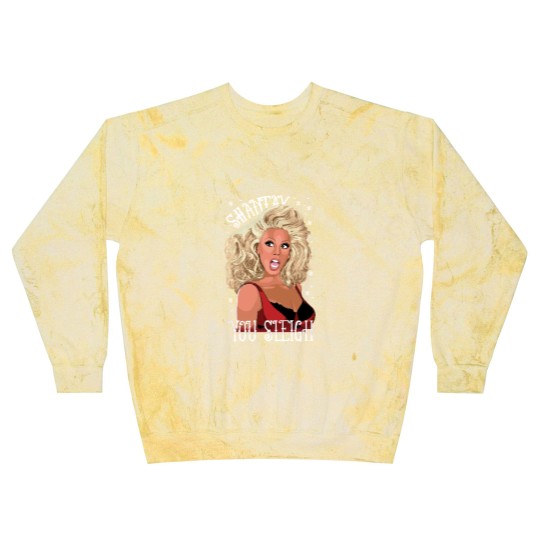 Discover Shantay You Sleigh Christmas Jumper  Drag Queen Ladies Red Xmas Sweater Blast Sweatshirts