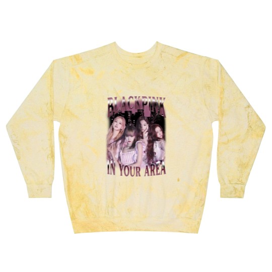 Discover Blackpink Kpop Blast Sweatshirts, Blackpink 90s Retro Bootleg Blast Sweatshirts