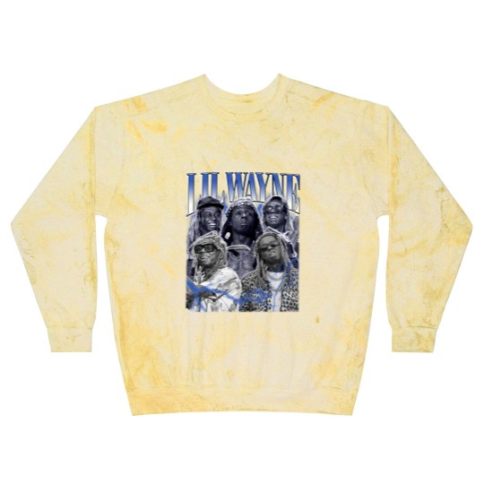 Discover Lil Wayne Vintage Blast Sweatshirts, Hip hop RnB Rap Unisex Blast Sweatshirts