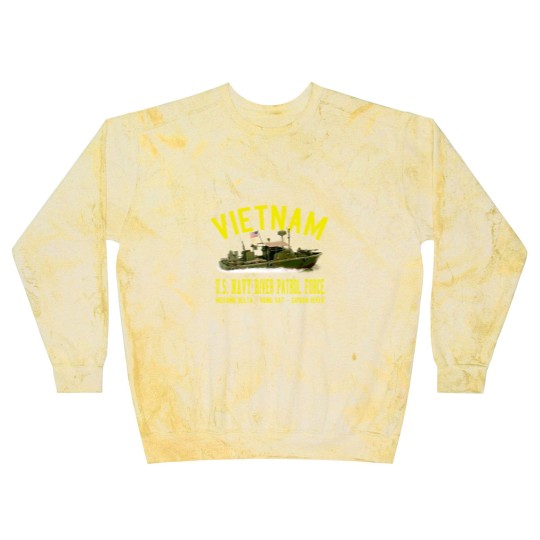 Discover Vietnam Mark II PBR - Patrol Boat, River Blast Sweatshirts