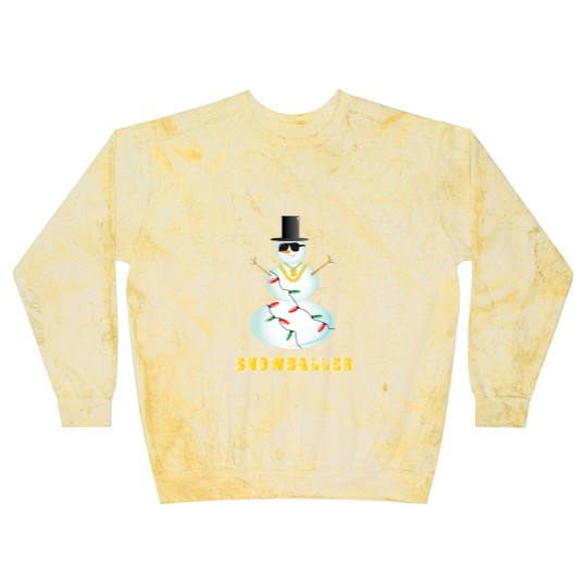 Discover Snowballer Snowman Baller Blast Sweatshirts