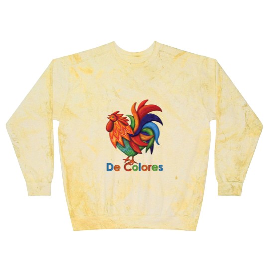 Discover De Colores Rooster Gallo Men's Jersey Polo Blast Sweatshirts