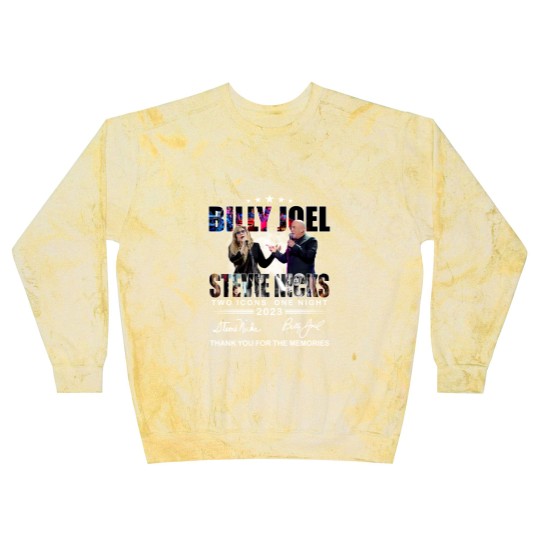 Discover Billy Joel Stevie Nicks Two Icons One Night 2023 Thank You Blast Sweatshirts
