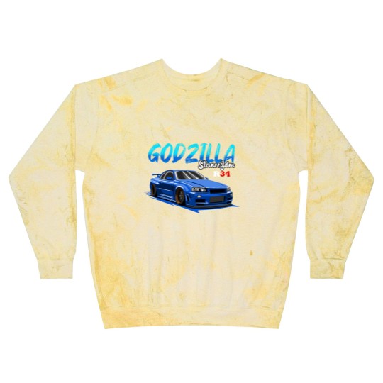 Discover SKYLINE R34 Blue Blast Sweatshirts