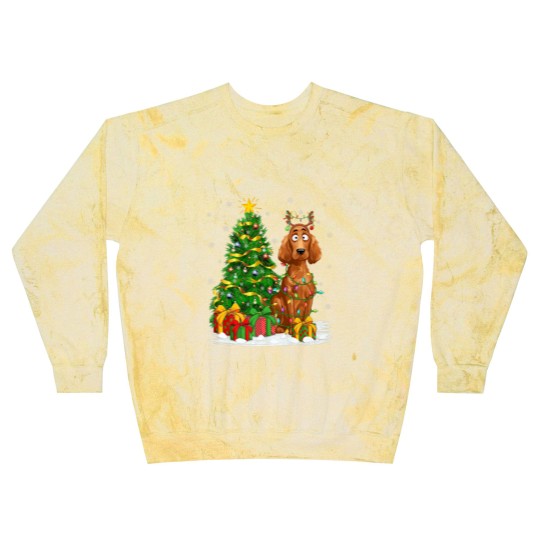 Discover Irish Setter Dog Lover Xmas Lighting Irish Setter Blast Sweatshirts