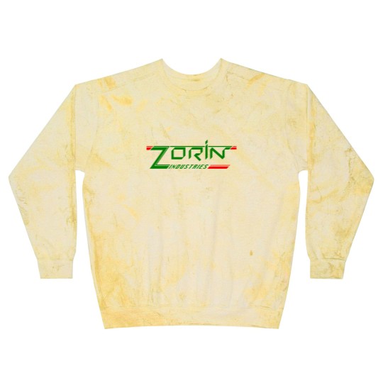 Discover James Bond Zorin Industries Text Blast Sweatshirts