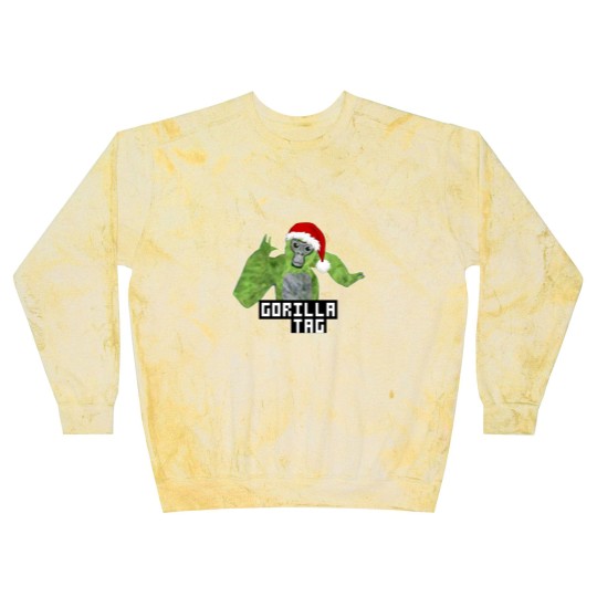 Discover Gorilla Tag Green Santa Hat Gorilla  png Blast Sweatshirts