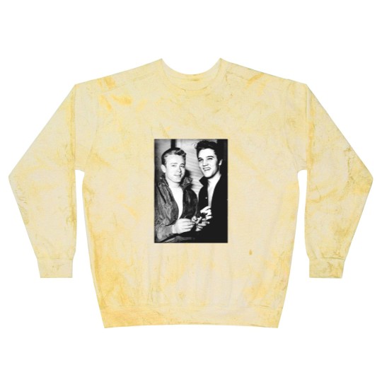 Discover Vintage Old Hollywood Elvis Presley James Dean Unisex Fit Blast Sweatshirts Blast Sweatshirts