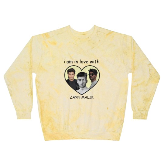 Discover Zayn Malik I am in love with Zayn Malik  White Graphic Blast Sweatshirts