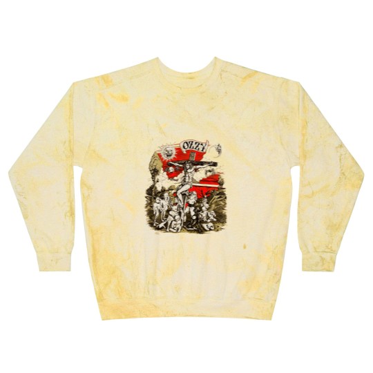 Discover Vintage 1991 Ozzy Osbourne Cross Graphic Blast Sweatshirts