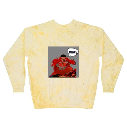Discover Think Mark  Omni man Blast Sweatshirts