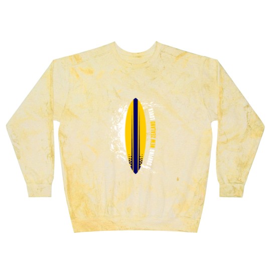 Discover Surfing New Zealand Lover Blast Sweatshirts