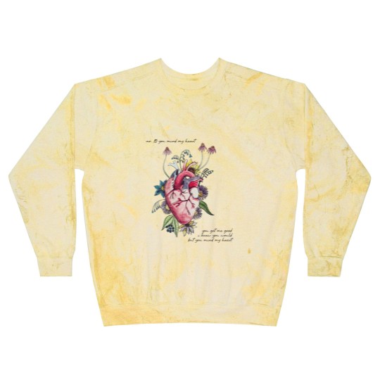 Discover Phoebe Bridgers Blast Sweatshirts - You Missed My Heart - Stranger in the Alps
