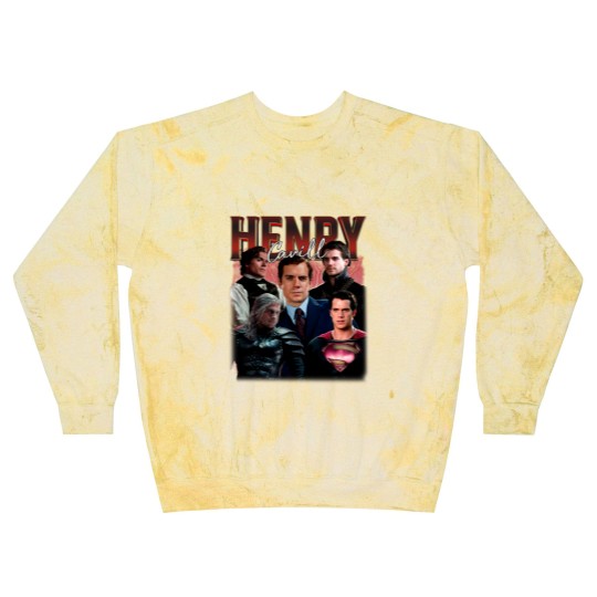 Discover HENRY CAVILL Vintage Blast Sweatshirts, Henry Cavill Homage Blast Sweatshirts, Henry Cavill Fan