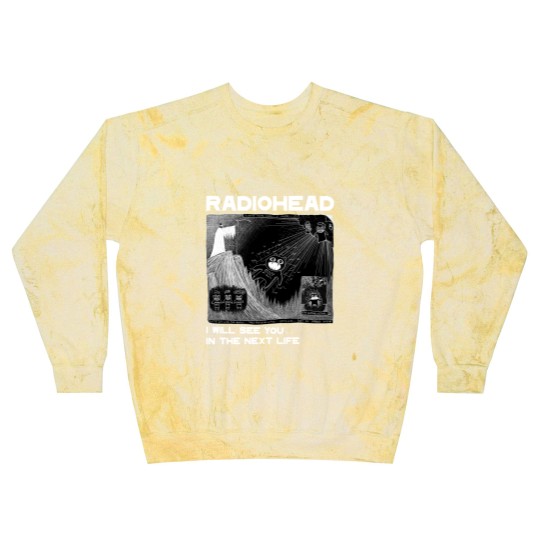 Discover Radiohead Blast Sweatshirts, I will see you Blast Sweatshirts