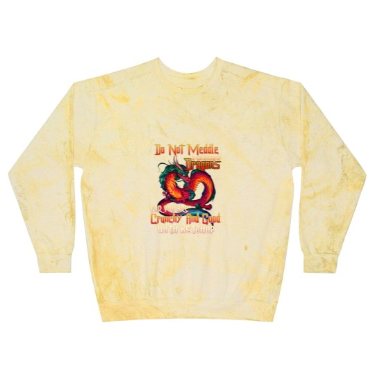 Discover Do Not Meddle in the Affairs of Dragons for You Are Crunchy and Good with Ketchup Zip Blast Sweatshirts