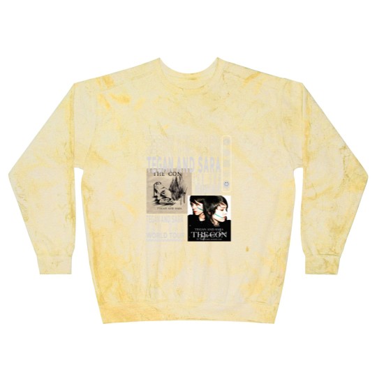 Discover Tegan and Sara Music Blast Sweatshirts, Vintage 90s Crybaby Tour 2023 Tickets Album The Con Graphic Blast Sweatshirts
