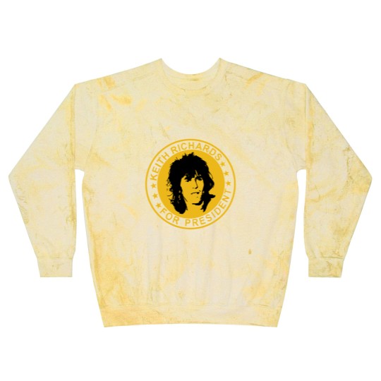 Discover Keith Richards For President Blast Sweatshirts Keith Richards Blast Sweatshirts