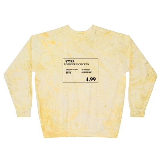 Discover Costco Rotisserie Chicken Price Tag  Blast Sweatshirts