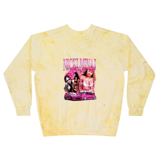 Discover Nicki Minaj Barbie World Comic Blast Sweatshirts, 90S Vintage Merch Ice Spice Blast Sweatshirts