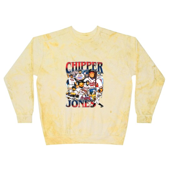 Discover Vintage 90s Graphic Style Chipper Jones Blast Sweatshirts Vintage Sport Blast Sweatshirts