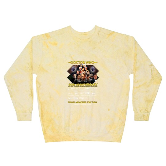 Discover Doctor Who 60th Anniversary Blast Sweatshirts, Doctor Who Movie Blast Sweatshirts