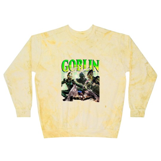 Discover THE GREEN GOBLIN Vintage Blast Sweatshirts, The Green Goblin Homage Blast Sweatshirts