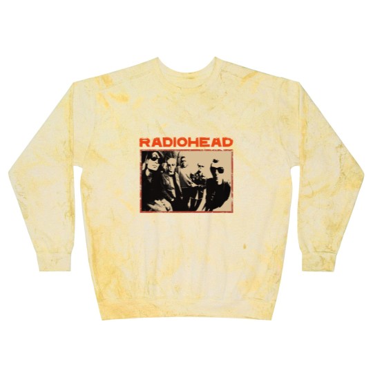 Discover Radiohead Cotton New Vintage Band Blast Sweatshirts