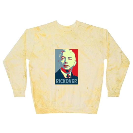 Discover Rickover, Rickover poster, Rickover Tribute Merch Blast Sweatshirts