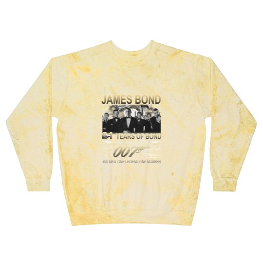 Discover James Bond Vintage Blast Sweatshirts, James Bond 007 61th Anniversary Blast Sweatshirts, James Bond Blast Sweatshirts