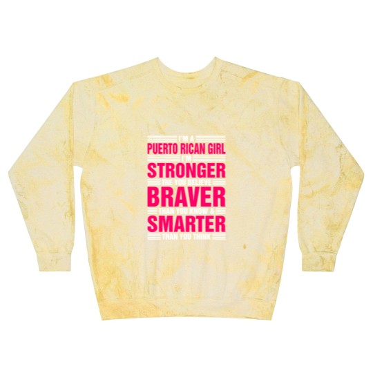 Discover Im A Puerto Rican Girl Blast Sweatshirts