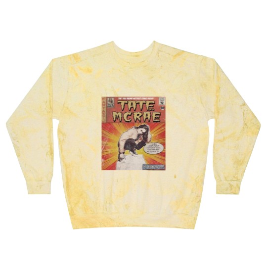 Discover Tate Mcrae Comic Blast Sweatshirts, 90S Vintage Merch