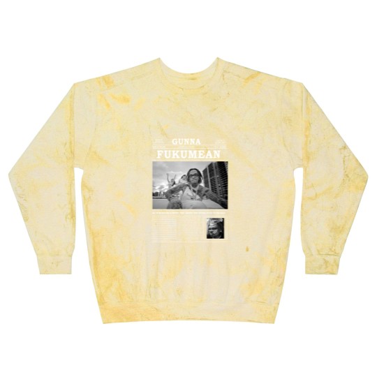 Discover Gunna Blast Sweatshirts, Gunna Fukumean Blast Sweatshirts