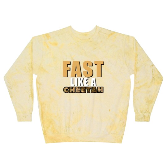 Discover Fast Like A Cheetah Blast Sweatshirts