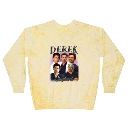 Discover Derek Shepherd Blast Sweatshirts, Derek Shepherd  Vintage