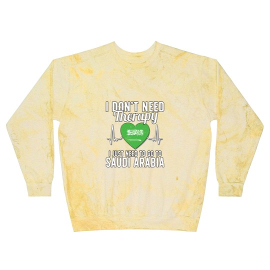 Discover Saudi Arabia flag I Arab Souvenirs Blast Sweatshirts