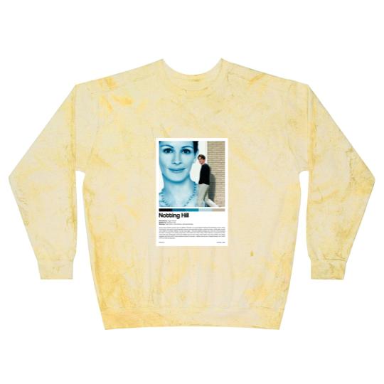 Discover Notting Hill Movie Print Blast Sweatshirts