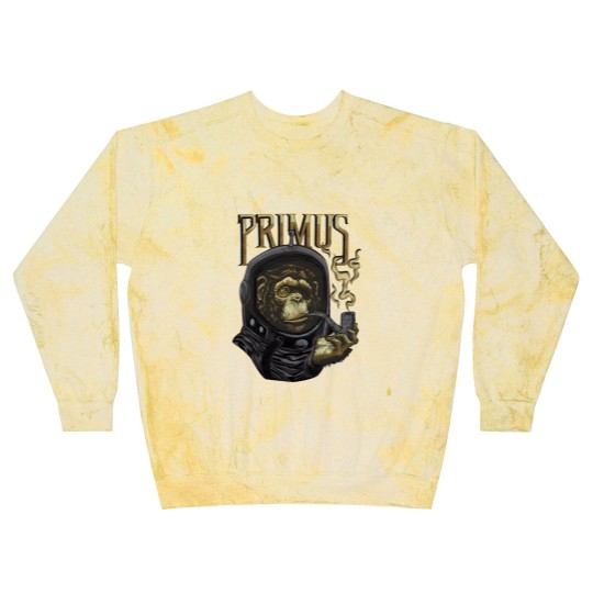 Discover Primus Monkey Metal Rock Band Vox Vintage Blast Sweatshirts