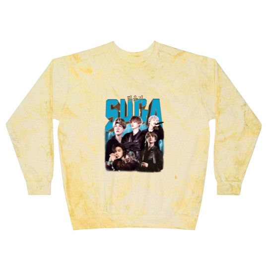 Discover BTS Suga Kpop Music Blast Sweatshirts